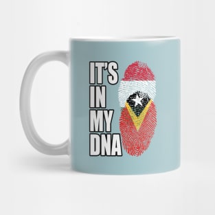 Hungarian And Timorese Mix Heritage DNA Flag Mug